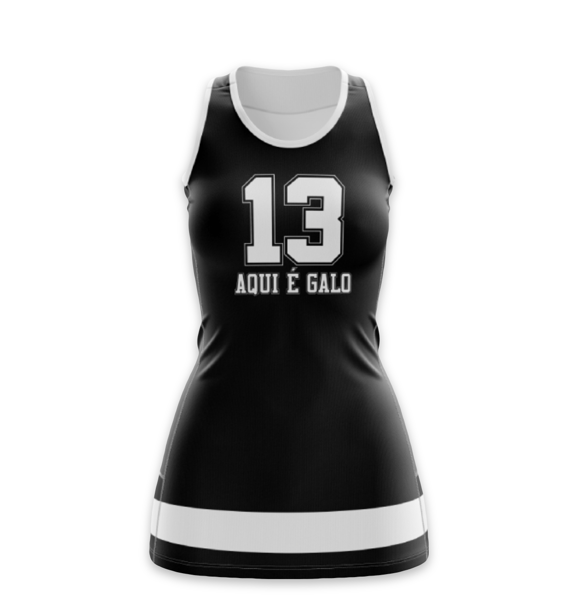 Vestido Aqui é Galo Preto